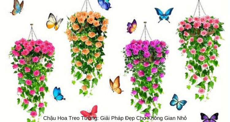 Chậu Hoa Treo Tường: Giải Pháp Đẹp Cho Không Gian Nhỏ